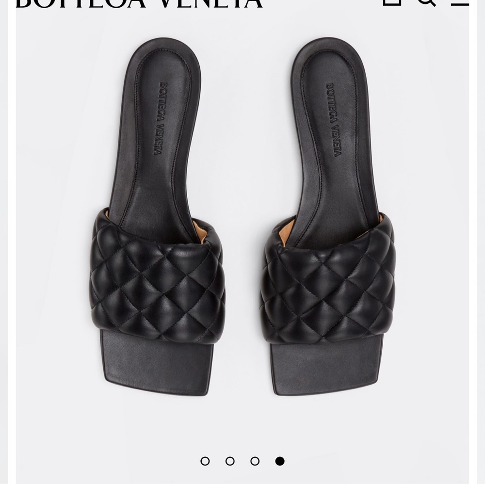 Bottega veneta padded sandal size 40